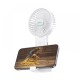 Портативний вентилятор HOCO F15 handheld folding fan White