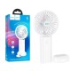 Портативний вентилятор HOCO F15 handheld folding fan White
