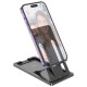 Настільна підставка Hoco HD5 Freedom metal folding desktop stand Black