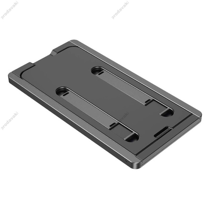 Настільна підставка Hoco HD5 Freedom metal folding desktop stand Black