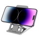 Настільна підставка Hoco HD5 Freedom metal folding desktop stand White