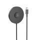 Бездротовий зарядний пристрій Hoco CW41 Magnetic Wireless Charger 15W магнітний Black