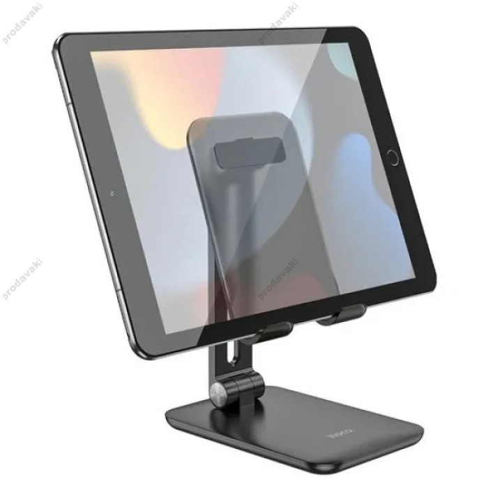 Настільна підставка Hoco HD1 Admire folding tablet desktop stand 4,7-10,5 Black