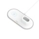 Бездротовий зарядний пристрій HOCO CW21 Wisdom 3-in-1 for iPhone / iWatch / AirPods 2A White