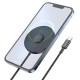 Бездротовий зарядний пристрій Hoco CW41 Magnetic Wireless Charger 15W магнітний Black
