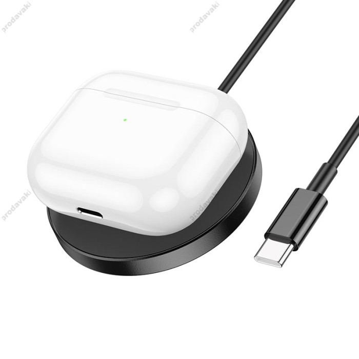 Бездротовий зарядний пристрій Hoco CW41 Magnetic Wireless Charger 15W магнітний Black