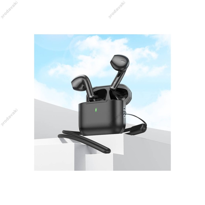 Бездротові Bluetooth навушники HOCO EW53 Lucky true wireless headset BT 5.3 Black