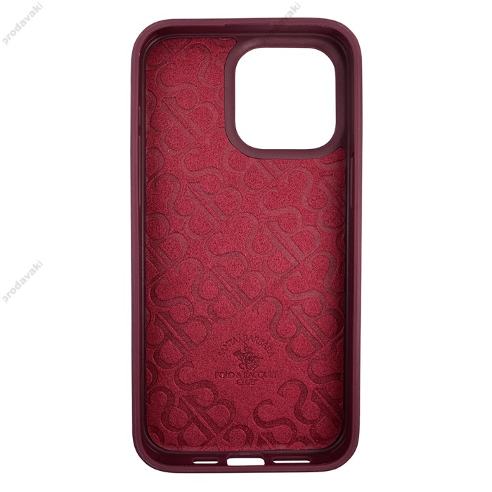 Чохол Santa Barbara Polo & Racquet Club Knight iPhone 15 Plus Red