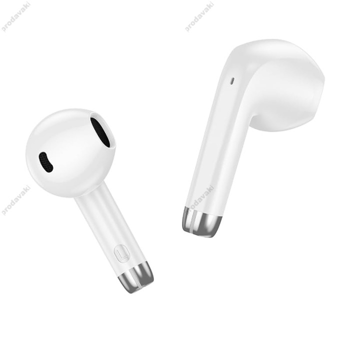 Бездротові Bluetooth навушники HOCO EQ1 Music guide true wireless headset BT 5.3 White