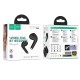 Бездротові Bluetooth навушники HOCO EQ1 Music guide true wireless headset BT 5.3 Black