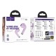 Бездротові Bluetooth навушники HOCO EQ1 Music guide true wireless headset BT 5.3 Purple