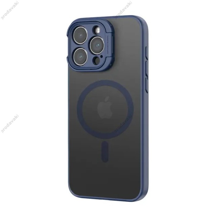 Чохол Rock Guard Foldable Series TPU Case with Magsafe iPhone 15 Plus Titanium Blue