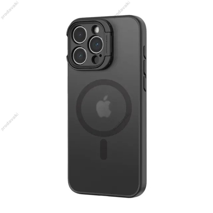 Чохол Rock Guard Foldable Series TPU Case with Magsafe iPhone 15 Plus Titanium Black