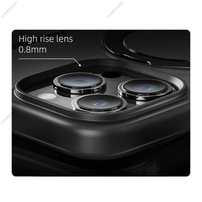 Чохол ROCK Guard with Magnetic (Foldable Magnetic Ring) for iPhone 15 Titanium Blue