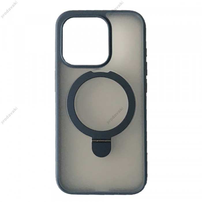 Чохол ROCK Guard with Magnetic (Foldable Magnetic Ring) for iPhone 15 Titanium Blue