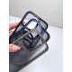 Чохол ROCK Metal-Lens Shield with Magnetic for iPhone 15 Pro Max Titanium Blue