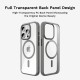 Чохол iPhone 15 Rock Guard Clear with magnetic White