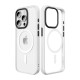 Чохол iPhone 15 Rock Guard Clear with magnetic White