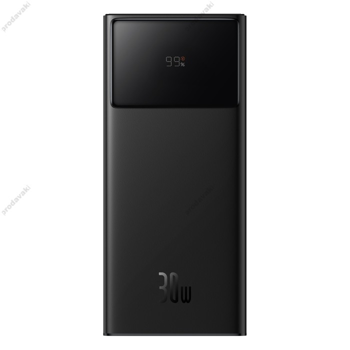 Повербанк портативний акумулятор Power bank Baseus Star-Lord Digital 30W 20000 mAh Cluster Black P10022904113-00