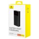 Повербанк портативний акумулятор Power bank Baseus Star-Lord Digital 30W 20000 mAh Cluster Black P10022904113-00