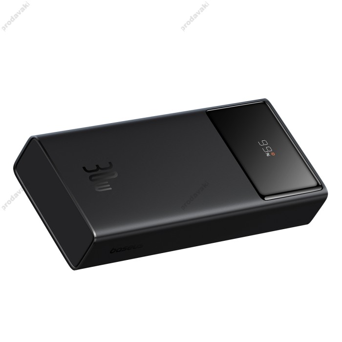 Повербанк портативний акумулятор Power bank Baseus Star-Lord Digital 30W 20000 mAh Cluster Black P10022904113-00
