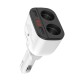 Автомобільний зарядний пристрій розгалужувач HOCO Z28 Power Ocean 3.1A White
