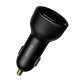 Автомобільний зарядний пристрій Baseus Superme Digital Display PPS (Type-C Cable) 100W Black TZCCZX-01