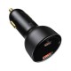 Автомобільний зарядний пристрій Baseus Superme Digital Display PPS (Type-C Cable) 100W Black TZCCZX-01