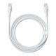 Кабель Baseus Pudding Series Fast Charging Cable Type-C to Type-C 100W 5A 2m White P10355702221-01