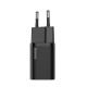 Мережевий зарядний пристрій Baseus Super Si Quick Charger 25W Black CCSP020101