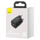 Мережевий зарядний пристрій Baseus Super Si Quick Charger 25W Black CCSP020101