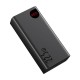 Повербанк портативний акумулятор Power bank Baseus Adaman Metal Digital Display 22.5W 40000 mAh Black (PPAD020101)