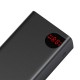 Повербанк портативний акумулятор Power bank Baseus Adaman Metal Digital Display 22.5W 40000 mAh Black (PPAD020101)