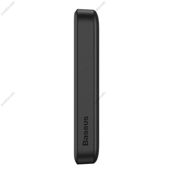 Повербанк портативний акумулятор Power bank Baseus Magnetic Mini MagSafe магнітний 20W 10000 mAh Black PPCX070001