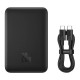 Повербанк портативний акумулятор Power bank Baseus Magnetic Mini MagSafe магнітний 20W 10000 mAh Black PPCX070001