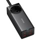 Мережевий зарядний пристрій Baseus GaN3 Pro Desktop Powerstrip AC+2U+2C 100W (Cable Type-C to Type-C 100W) Black PSZM000401