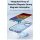 Чохол iPhone 15 Pro Max Rock Shield Double with magnetic Blue