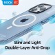 Чохол iPhone 15 Pro Max Rock Shield Double with magnetic Blue