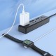 Зарядний пристрій для Apple Watch HOCO CW46 Wireless charger for iWatch Type-C / 5V / 0,35A / 1-8S Білий