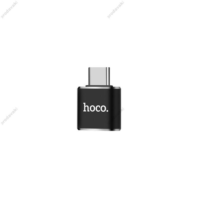 Перехідник HOCO UA5 USB to Type-C Black