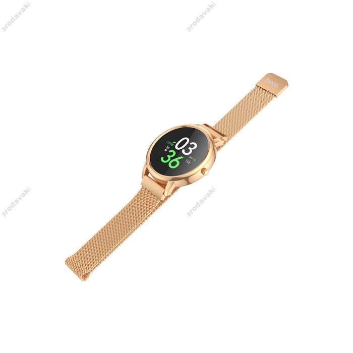 Смарт-годинник HOCO Y8 Smart sports watch Rose gold