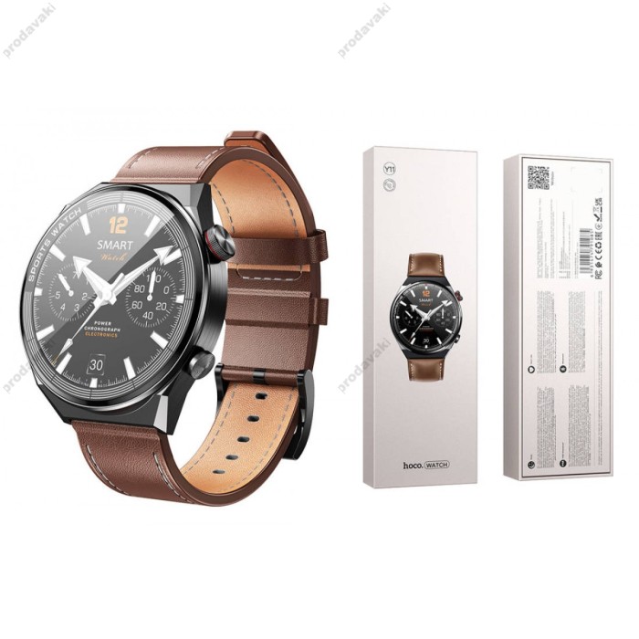 Смарт-годинник HOCO Y11 smart sports watch (call version) Black
