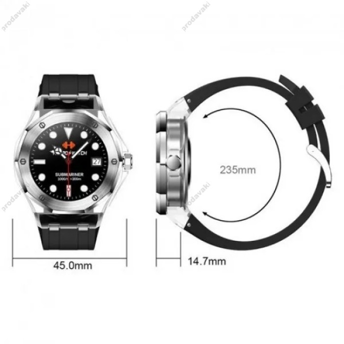 Смарт-годинник HOCO Y13 Smart watch Black
