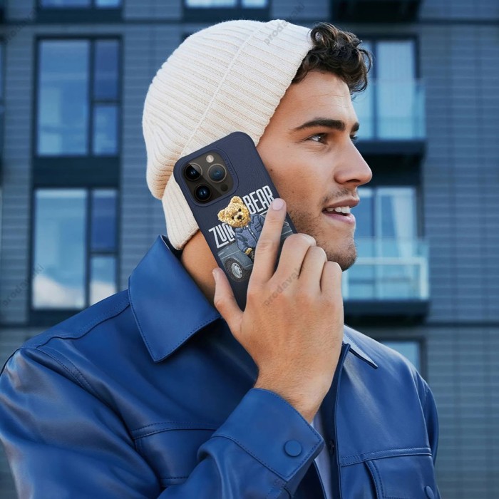 Чохол Zuck Bear San Francisco Fortune Leather Case iPhone 15 Pro Bay Area Player