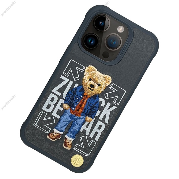 Чохол Zuck Bear San Francisco Fortune Leather Case iPhone 15 Pro Max SoCal Vibe