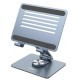 Підставка для планшета (ноутбука) Hoco PH52 Might metal rotating tablet desktop holder Сіра