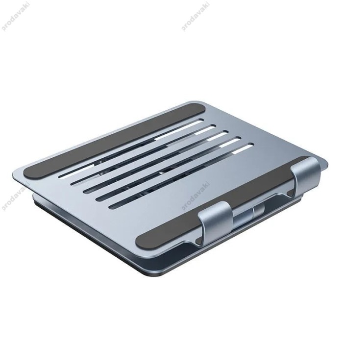 Підставка для планшета (ноутбука) Hoco PH52 Might metal rotating tablet desktop holder Сіра