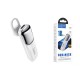 Бездротова Bluetooth гарнітура Hoco E57 Essential business headset BT 5.0 White