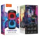Портативна колонка система караоке Bluetooth Hoco BS53 з 2-ма мікрофонами 40W Black