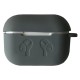 Чохол Airpods Pro 2 силіконовий LOGO 2в1(+ карабін) тех.пак Pabble